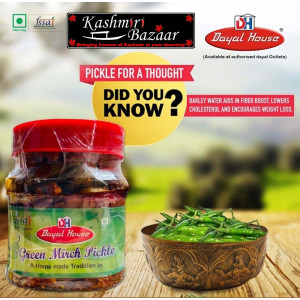 Dayal House Green Chilli Pickle